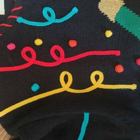 Vtg Marisa Christina Cardigan  Millennium New Years 2000   sz S - Picture 9 of 15